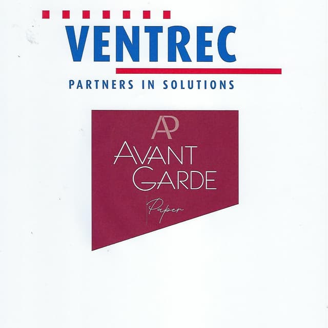 VENTREC & Avant Garde HB-Paper logo